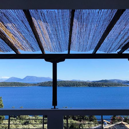 Lefkada Unique Sea View Apartment Nidhrion Exteriör bild