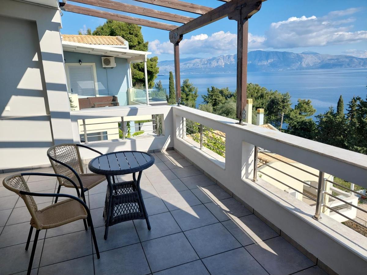Lefkada Unique Sea View Apartment Nidhrion Exteriör bild