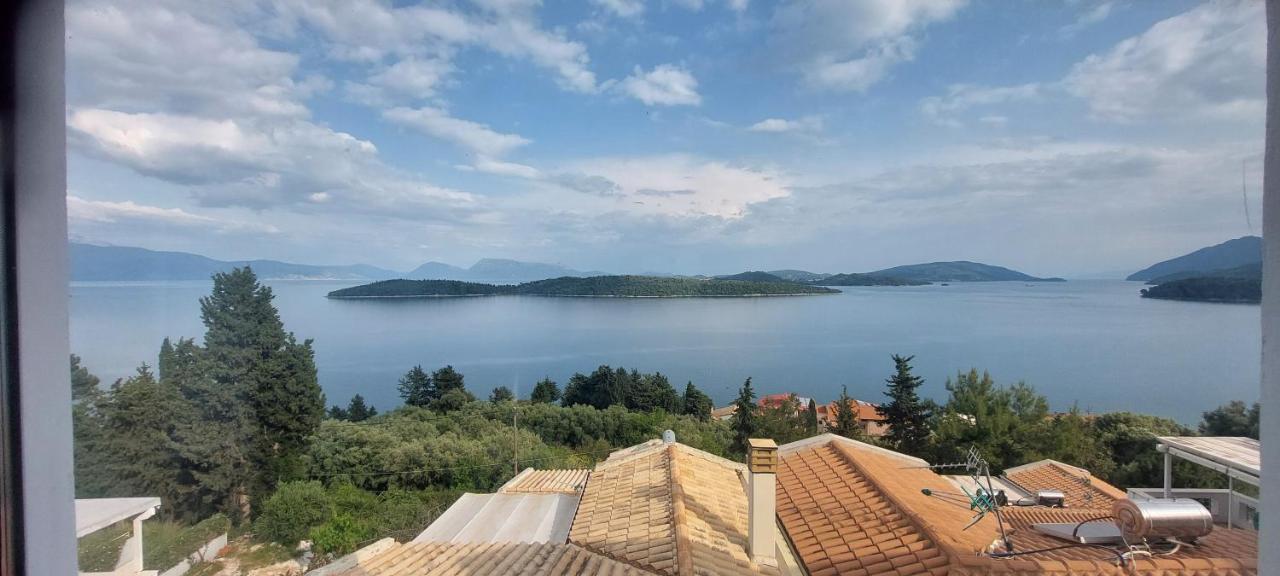 Lefkada Unique Sea View Apartment Nidhrion Exteriör bild