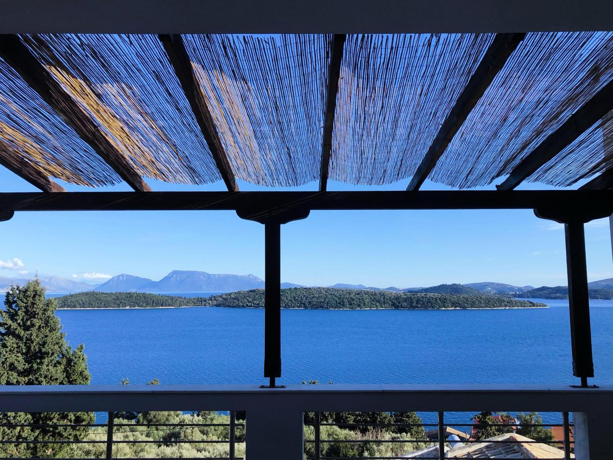 Lefkada Unique Sea View Apartment Nidhrion Exteriör bild