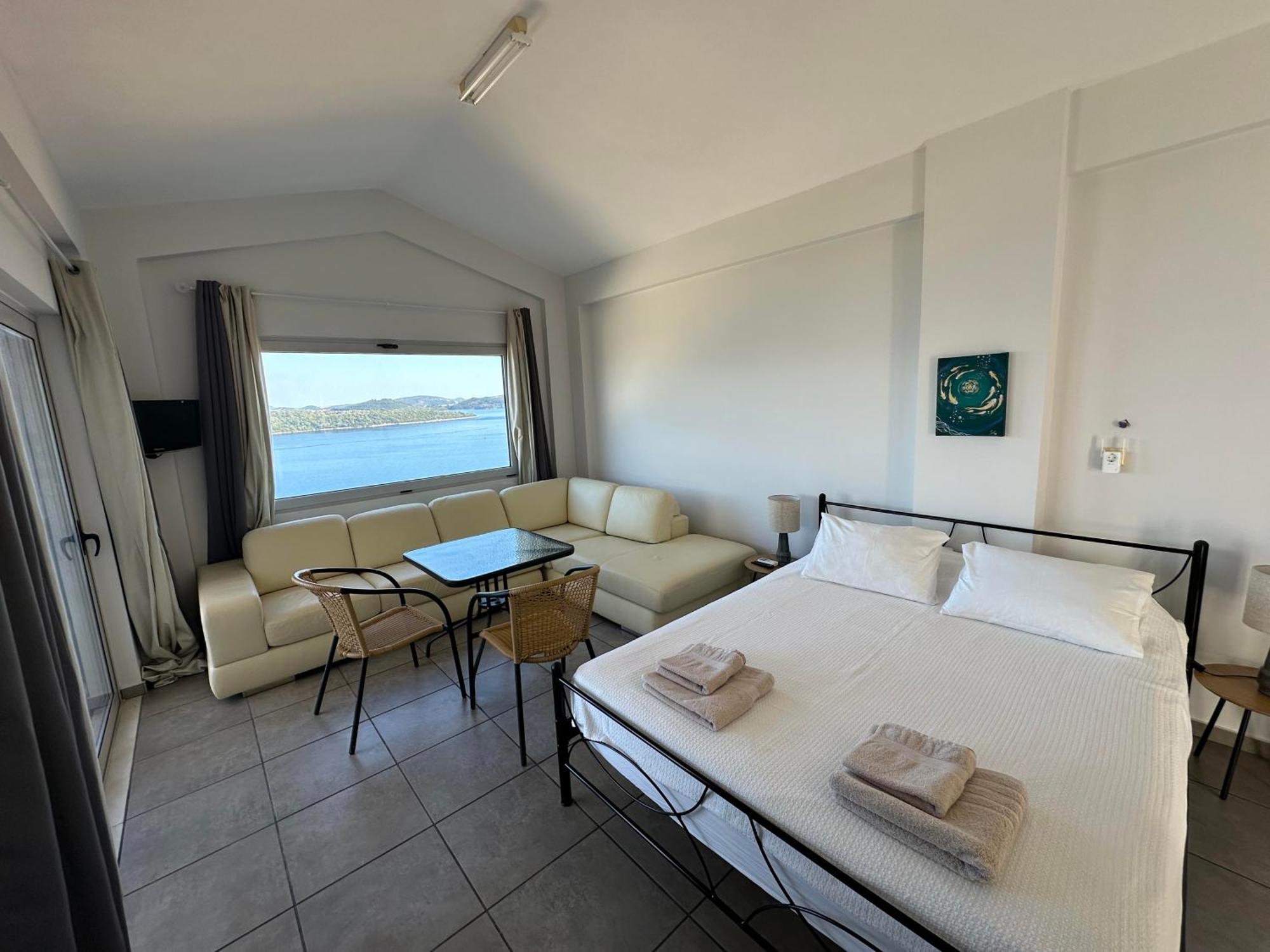 Lefkada Unique Sea View Apartment Nidhrion Exteriör bild